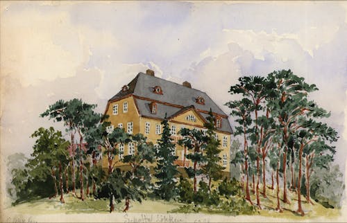 ES25 1898 Akvarell Peter Andreas Blix