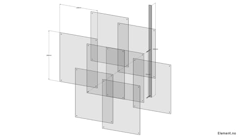 Element Arkitekter FLEXI FACADE fasadeprinsipp 03